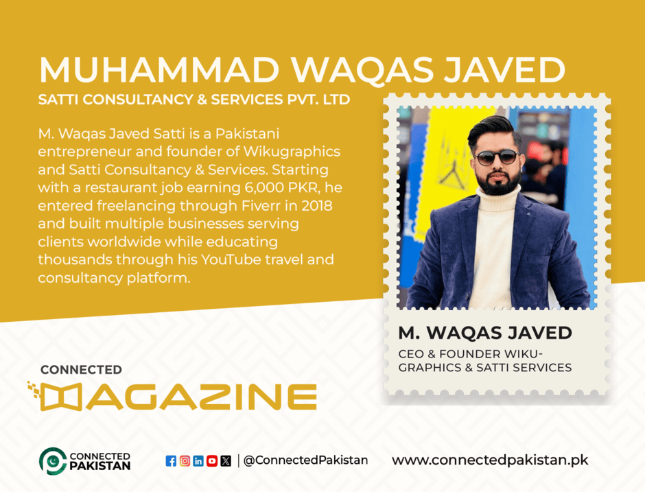 How Waqas Satti Built Wikugraphics and Satti Consultancy - From 6K Job to Global Entrepreneur