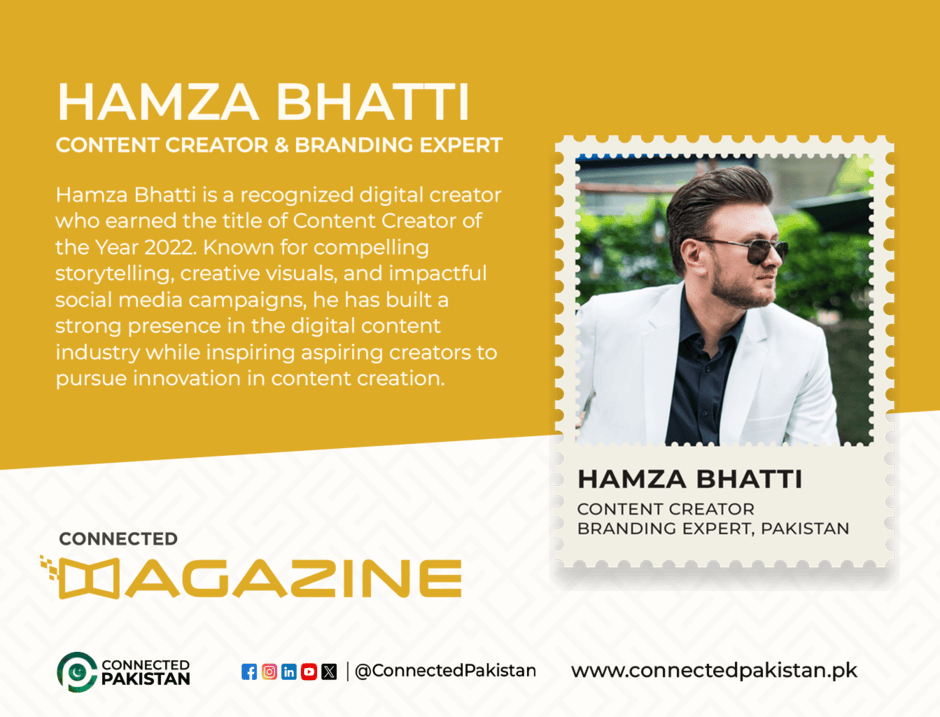 Hamza Bhatti Named Among Pakistan’s 100 Tech Heroes