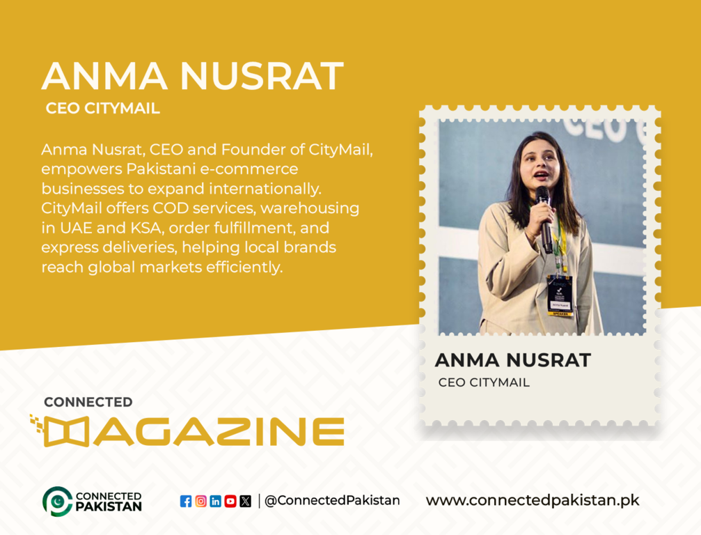 Anma Nusrat: CEO Driving Pakistani Brands Global with CityMail