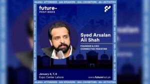 Syed Arsalan Ali Shah at Future Fest 2023
