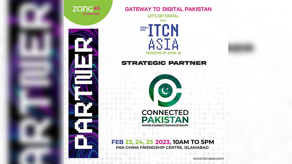 Connected Pakistan as Strategic Partner of 22nd ITCN Asia