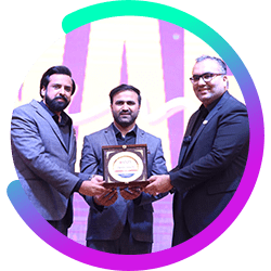 Syed Arsalan Ali Shah Excellence Award by Ali Chaudhary CEO UrduPoint
